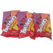 Paquete de 3 gomitas Twizzlers originales melocotón cereza uva cereza limonada cereza