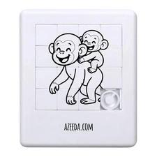 'Chimpanzee Mother & Baby' Sliding Puzzle (PZ00040296)