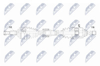 Antriebswelle Nty NPW-RE-217 FüR Renault Megane 4 K9A B9A Lva Tce 115 B9MD B9MW