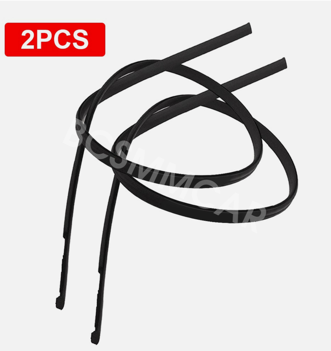 For Toyota Corolla 2009-2013 2X Rubber Roof Molding Trim Weather Seal Strip Kit