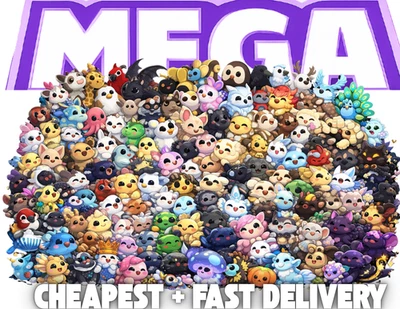 MEGA NEON | ADOPT ME PETS | CRYSTAL EGGS | CHEAPEST | FAST DELIVERY | ROBLOX |