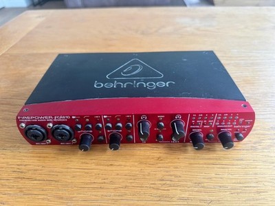 Behringer FCA610 6 in 10 out USB/Firewire Audio Midi Interface 