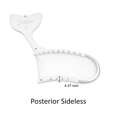 Fishbone  Hybrid Disposable Impression Bite Tray Posterior Sideless (35)