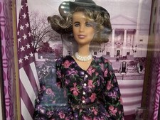 Eleanor Roosevelt Barbie NIB RARE GTJ79 USA
