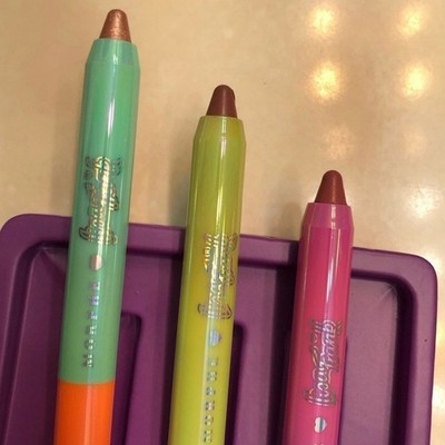 Morphe x Lisa Frank ~  PAINT IT NEUTRAL  Lip Crayon Trio ~ FS ~ RARE & HTF ~ NIB