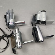 Videocamere digitali JVC Samsung Canon Sharp Joblot x4 non testate