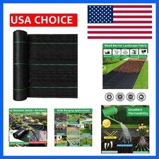 3ftx300ft Garden Landscape Fabric Weed Barrier Fabric Heavy Duty,Weed Blocker...