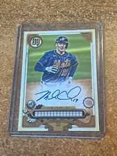 2022 Topps Gypsy Queen Baseball # GQA-KR Mark Canha Autograph No Name Plate SP
