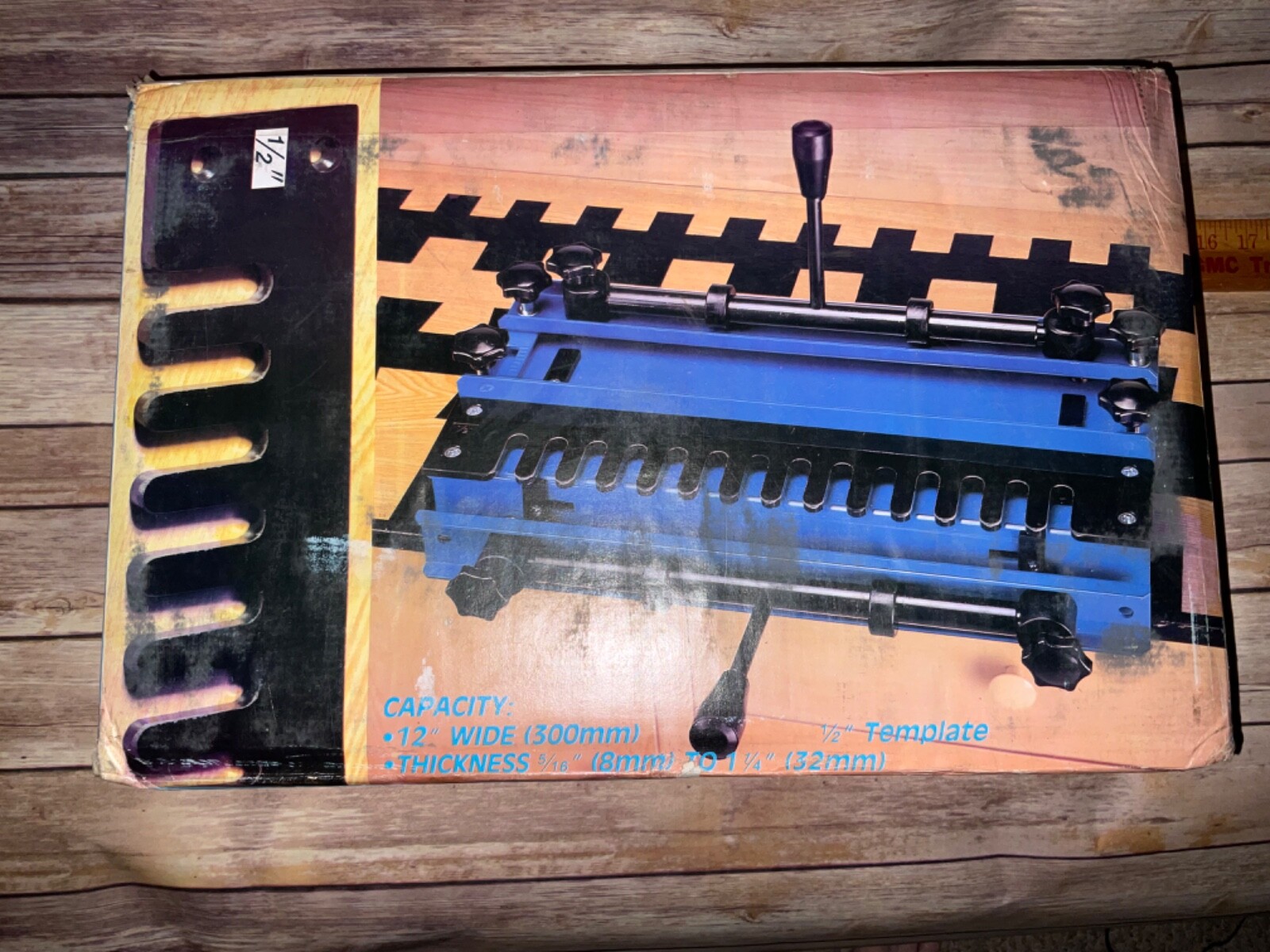 Reliant NN825 Master Dovetail Jig Machine, 1/2" template, 12" wide