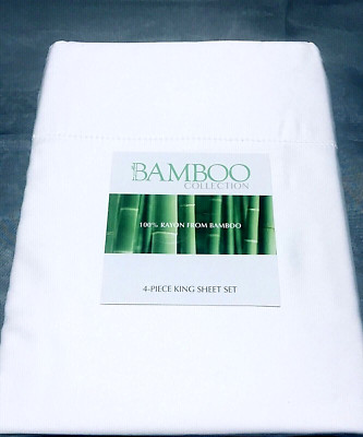 White King Cool Bamboo Twill X-DEEP Sheet Set Caro Home Environment Parent Co