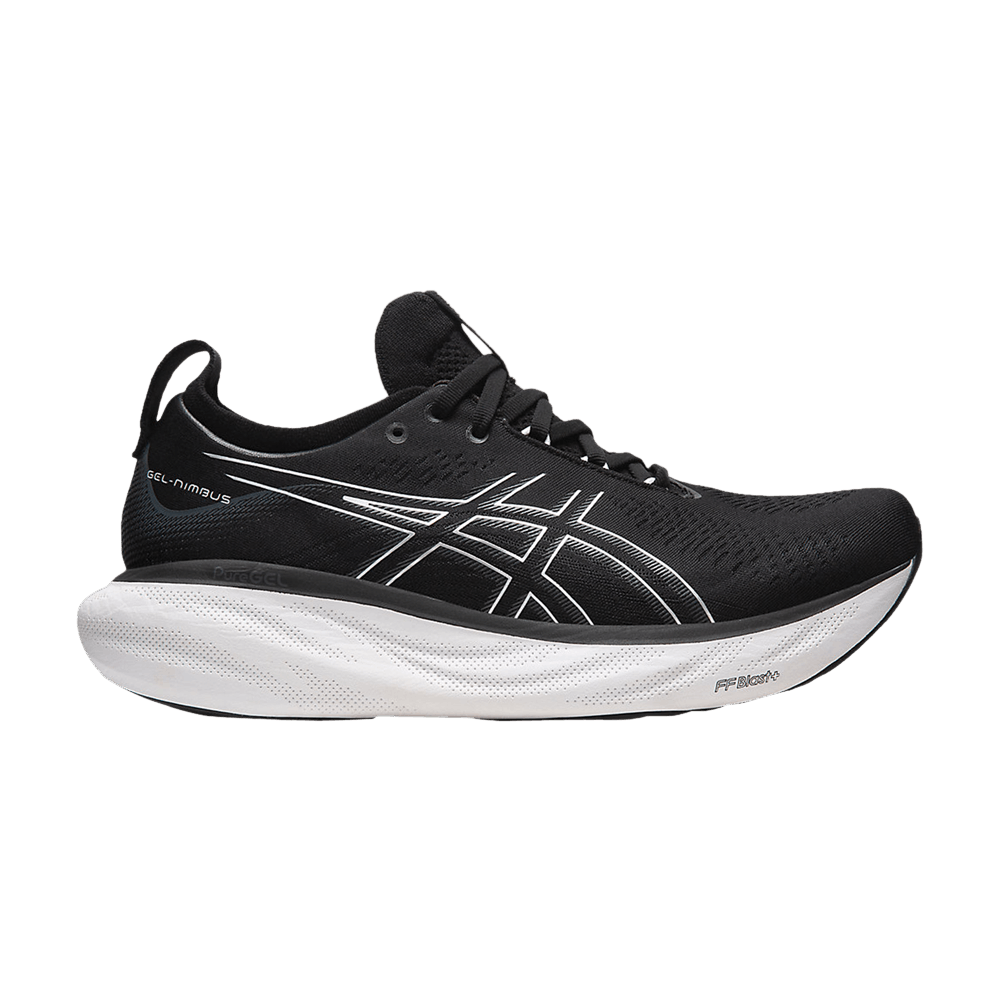 ASICS Gel Nimbus 25 Wide 'Black Pure Silver' 1011B625-001