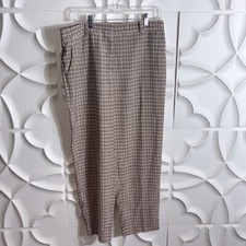 NEW Vince camuto multicolor houndstooth pants sz 12.  (97)