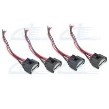 4pcs Ignition Coil Connector Plug Harness For Toyota Corolla Matrix Chevy Prizm