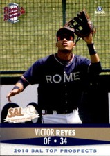 2014 South Atlantic Top Prospects Brandt #23 Victor Reyes Venezuela VZ Card