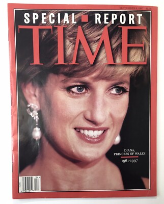 TIME Magazine Princess Diana September 8, 1997 9/8/1997 RARE Good Condition