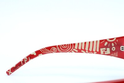 Fendi FS507 624 Red Gradient Art Wrap Designer Italy  display picture 2