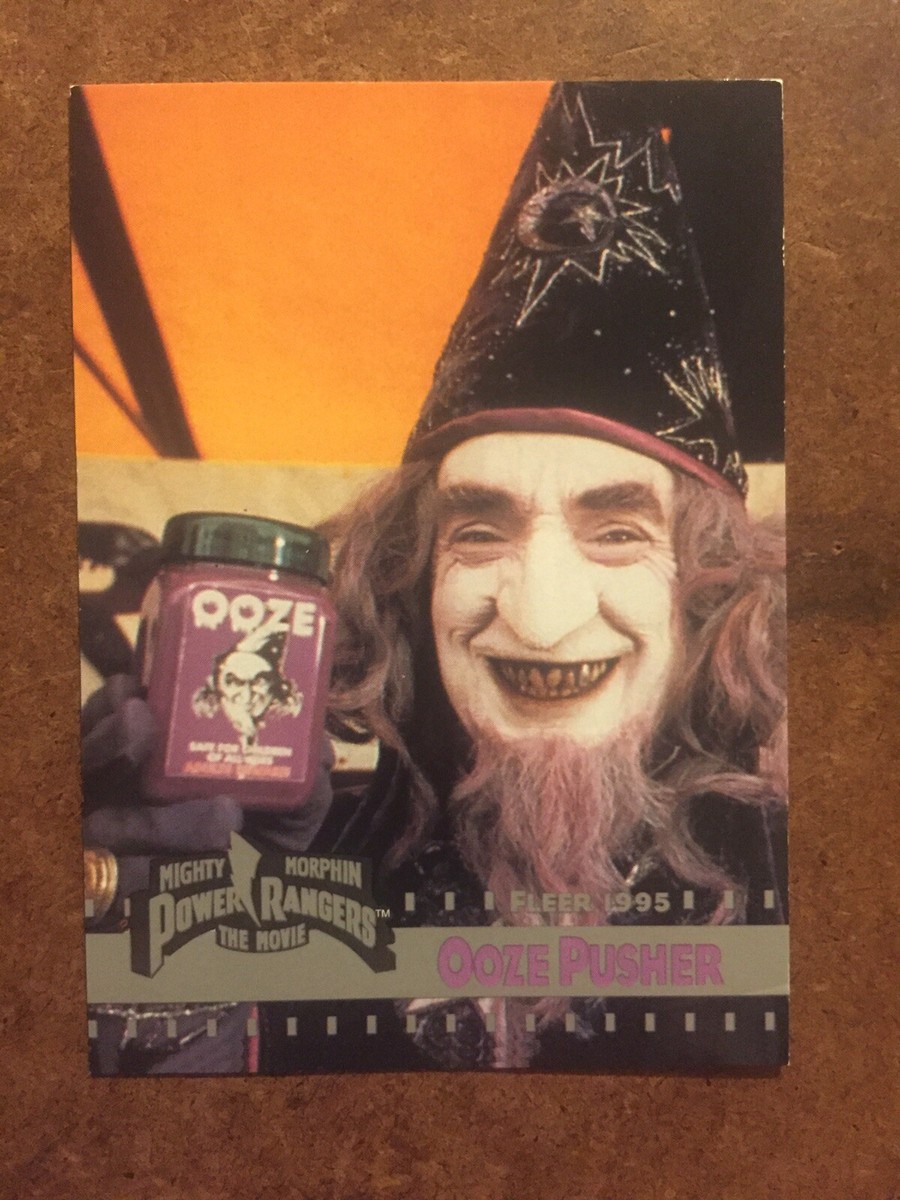 Ooze Pusher #88 Mighty Morphin Power Rangers The Movie Fleer Ooze Pusher #88 Mighty Morphin Power Rangers The Movie Fleer