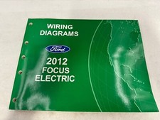 Ford Focus 2012 diagramas de cableado eléctrico manual de taller fabricante de equipos originales de fábrica