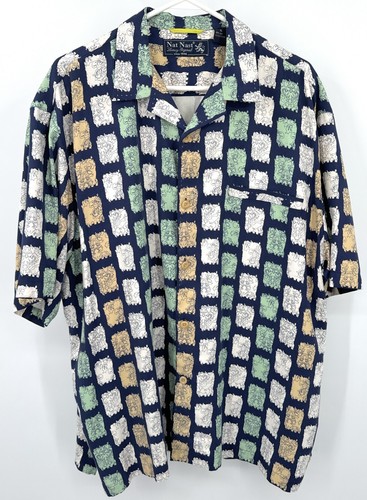 80'S NAT NAST back print bowling shirt men's M vintage /eaa447540 main image 0