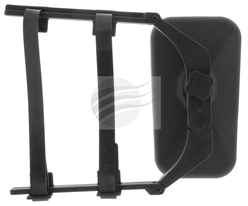 220X125MM CARAVAN TOWING MIRROR STRAP ON ADJUSTABLE HEAD AND CONVEX eBay
