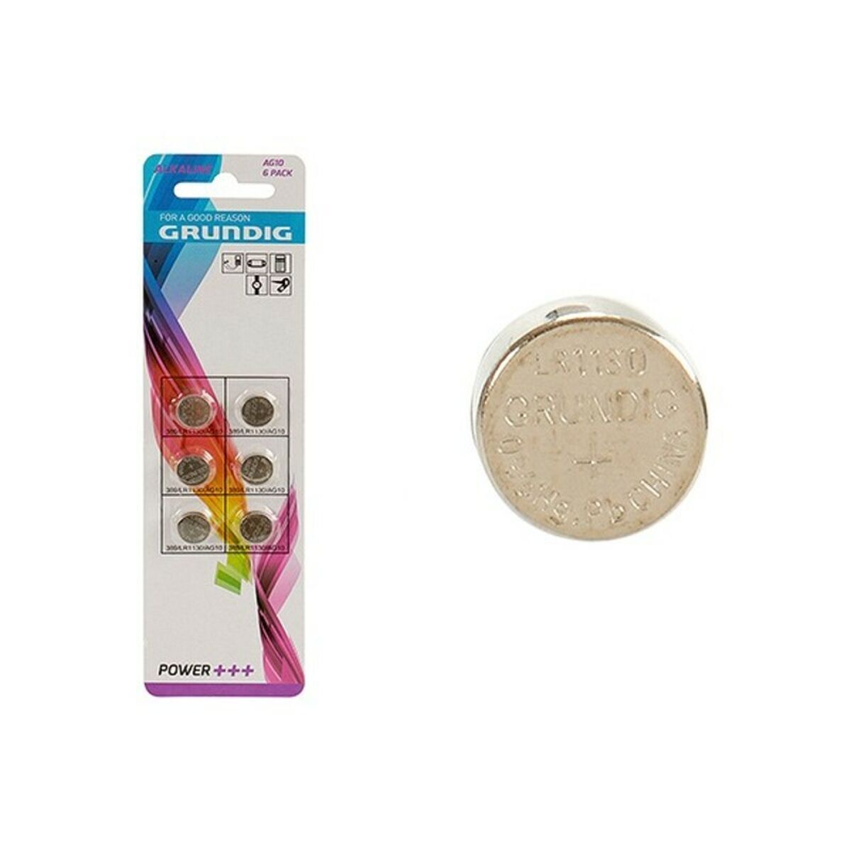 Thumbnail - Batterien Grundig Lr1130 [24 Stück]