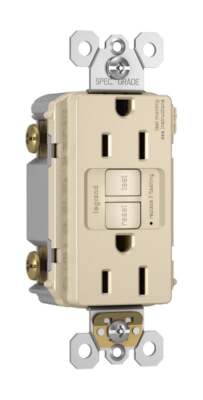 Legrand-Pass & Seymour 1597TRLA GFCI Duplex Receptacle 15 Amp 125 Volt