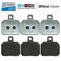 Kit BremsbelÄGe Vorderer + Hinterer Original Piaggio X9 200 2002 2003