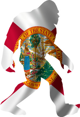 Bigfoot With American Flag LLI | Decal Vinyl Sticker | Cars Trucks Walls Laptop | Black | 7.5 X 5.7 In | LLI1778 - Foto 3