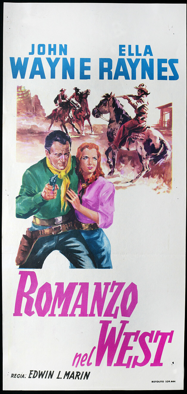 Locandina originale film Romanzo (1956) - Regia di Daniele D'Anza