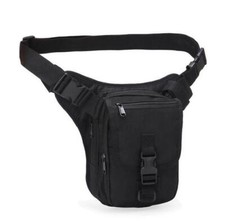 Tactical Waist Drop Leg Thigh Bag Outdoor Motorcycle Rider Hip Belt Fanny Pack