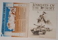 1981 Knights of the Desert North Africa 1941 Commodore 64 Manual  Loading ONLY