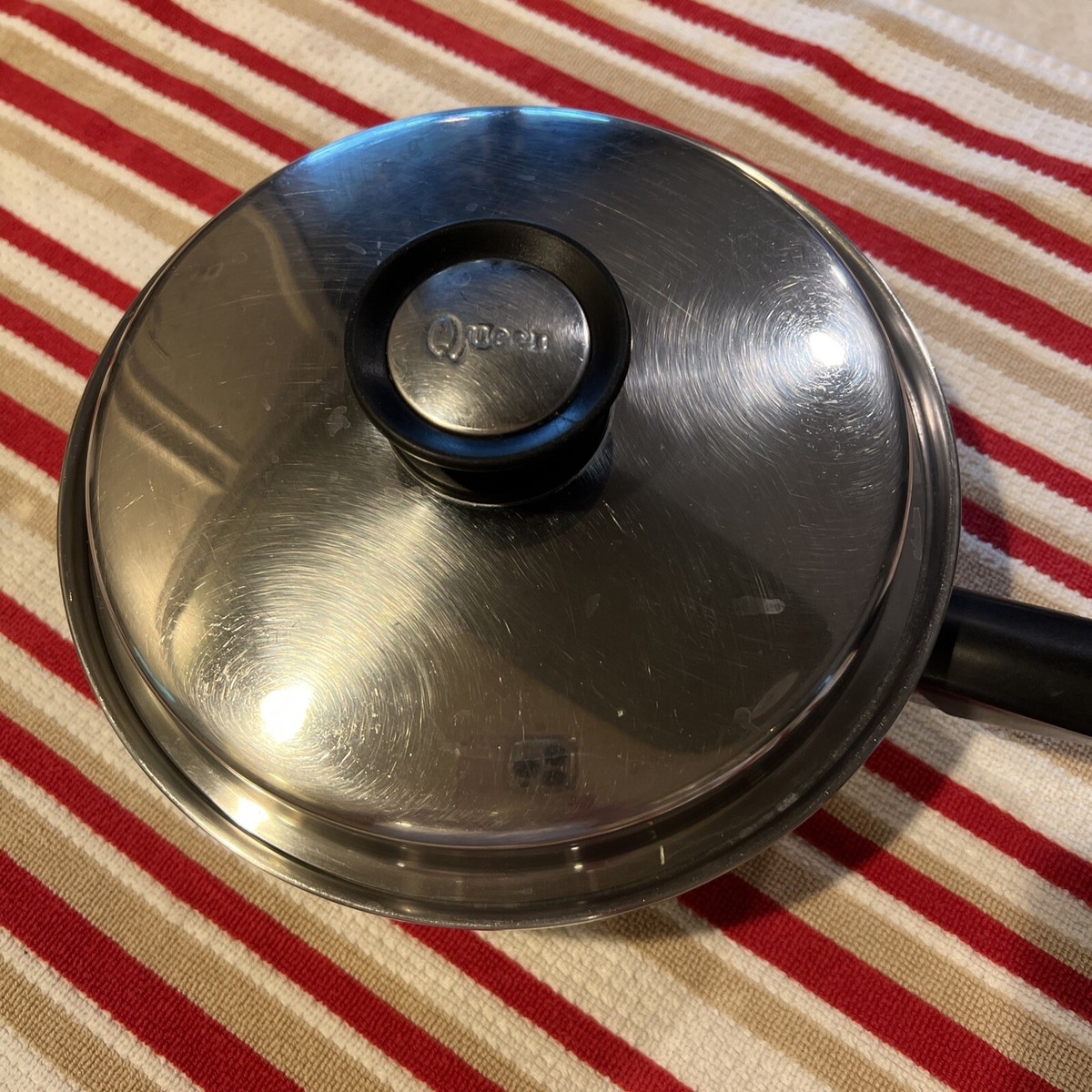 Vintage Amway Queen 3 ply 18/8 Stainless Steel Made In The USA 8