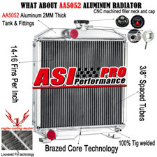 All Aluminum Radiator FOR Kubota Tractor s L2250 DT F, G, L2550 ST, TOW, DTGST.