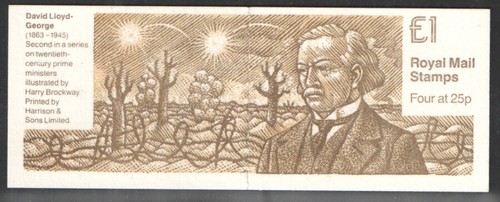 FH32 to FH35 Prime Ministers Series £1 folded booklets. Each sold separately. - Picture 3 of 5