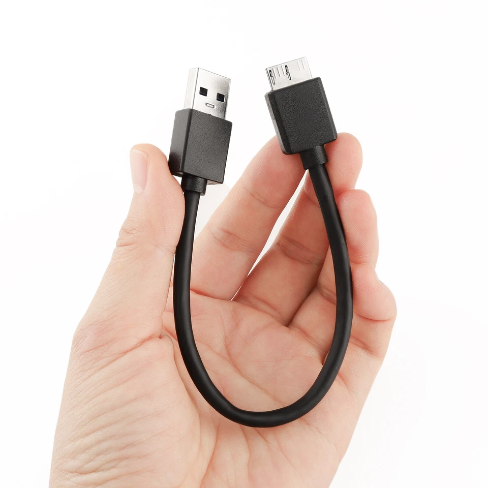 Micro USB 3.0 Cable High Speed Data SYNC For HDD External Hard Drive - Image 2 of 4