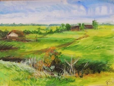 Painting LANDSCAPE  ORIGINAL Impressionism Modern Art  painting
