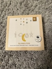 Baby Mobile Holz Einschlafhilfe Baby Deko Zimmer Holzmobile f&uuml;r Kinderbett &Oslash;15cm