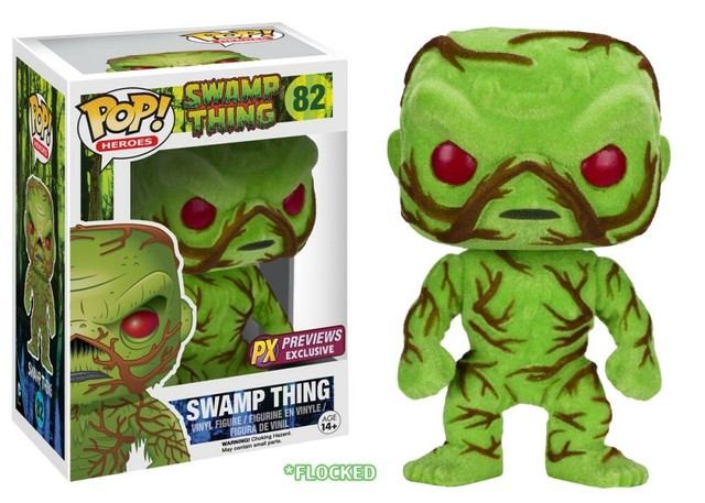 Funko Pop DC Heroes Swamp Thing Flocked Version Vinyl Figure for sale online | eBay