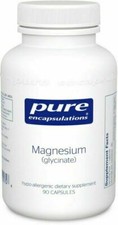 Pure Encapsulations Magnesium glycinate 120mg - 90 Vegetarian Capsules