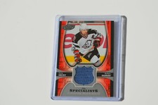 2005 Upper Deck Power Play The Specialists Jerseys TS-CD Chris Drury Hockey Card