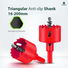 Bi Metal Hole Saw Drill Bit Set Wood Plastic Metal Cutter Kit 16-200mm fit Bosch