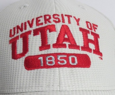Utah Utes Hat Fitted Lg XL Football University NCAA USA Embroidery Cap