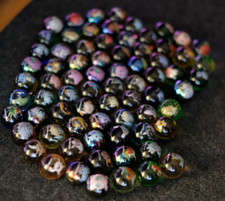 Pokemon Biglie Marble Canicas Vintage Anni Year 2000 Rare Vetro Collezione Lotto