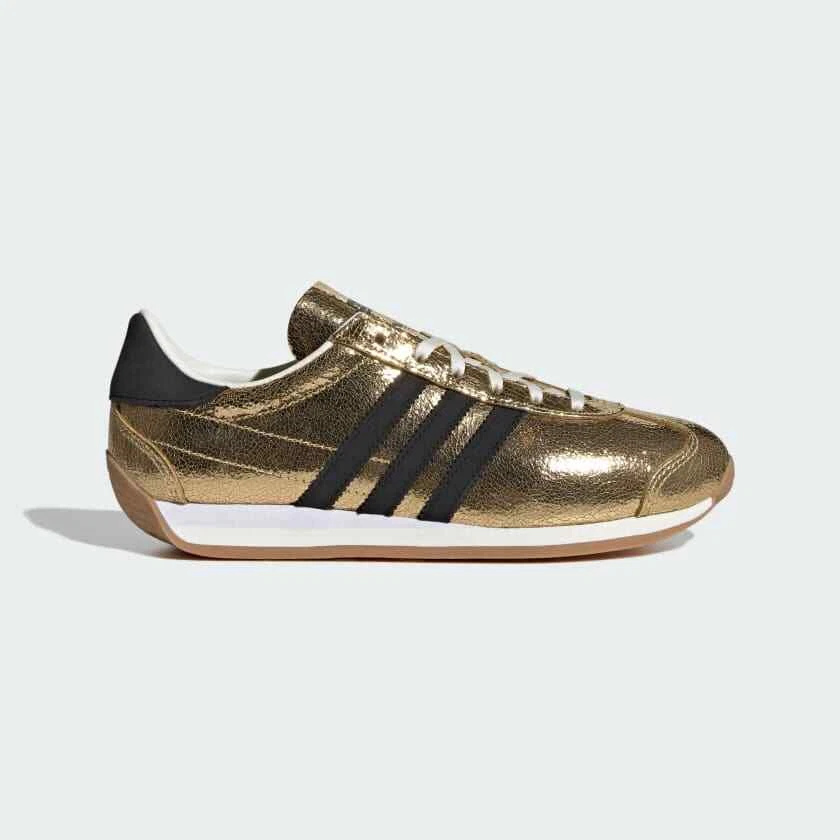 adidas新品タグ付き COUNTRY OG 275 adidas Country OG Gold Metallic Black W for sale | eBay