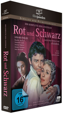 Rot und Schwarz - Gerard Philipe (Le Rouge et le Noir, 1954) - Filmjuwelen 3 DVD