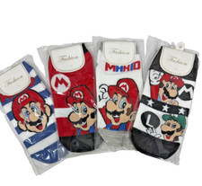 Set of 4 Pair Fashion Socks, Adult Unisex, Boys and Girls, Multicolor NWT