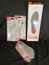 Assorted Womens Gel Comfort Cushioned Insoles Arch Supports