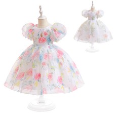 Flower Girls Dress Party Kids Wedding Pageant Bridesmaid Princess Formal Gown