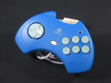 ASCII pad ft blue controller Dreamcast SEGA Japan game snk fighting type version