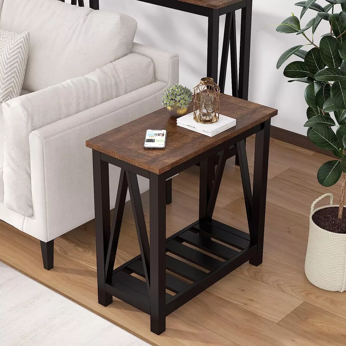 Farmhouse end table deals